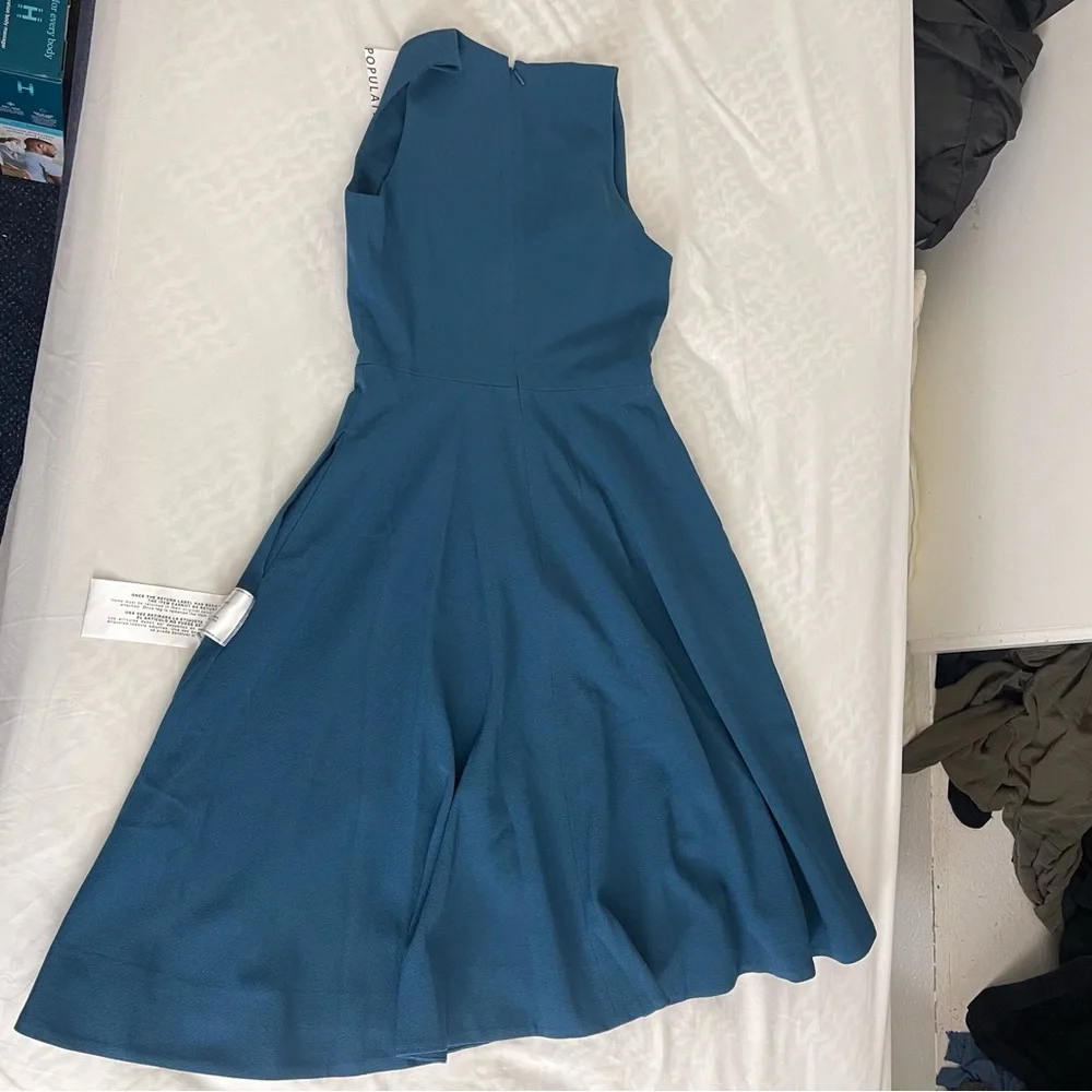 Dress the Population Catalina - Peacock Blue - Picture 5 of 12